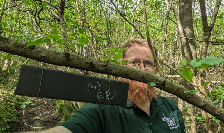 Farmer Martin’s Blog – Hazel Dormouse in Dyscarr wood.